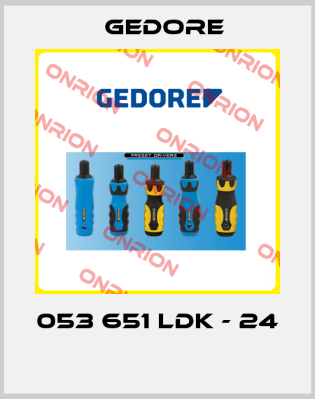 053 651 LDK - 24  Gedore