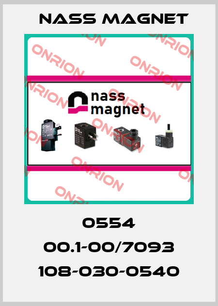 0554 00.1-00/7093 108-030-0540 Nass Magnet
