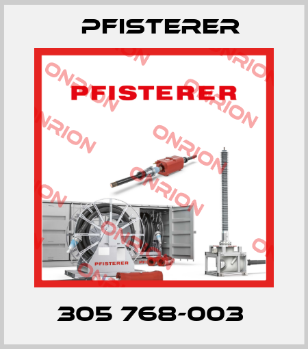 305 768-003  Pfisterer