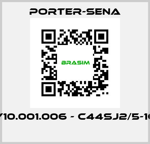 Y10.001.006 - c44sj2/5-1c  PORTER-SENA