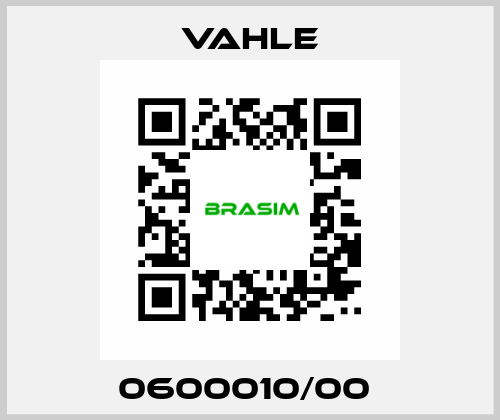 0600010/00  Vahle