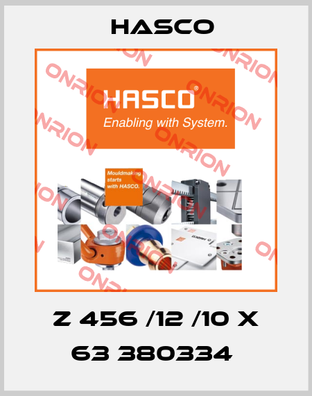 Z 456 /12 /10 X 63 380334  Hasco