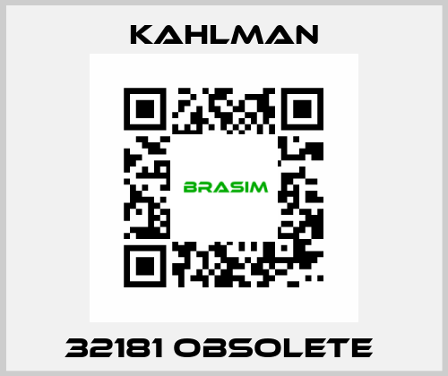 32181 obsolete  Kahlman