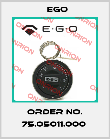 Order No. 75.05011.000  EGO