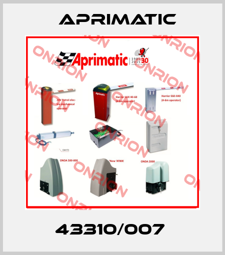43310/007  Aprimatic