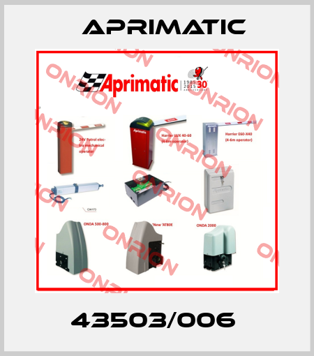43503/006  Aprimatic