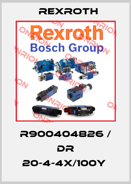 R900404826 / DR 20-4-4X/100Y  Rexroth