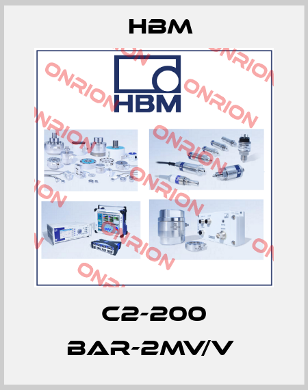 C2-200 bar-2mv/v  Hbm