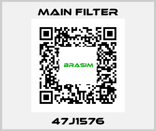 47J1576 Main Filter