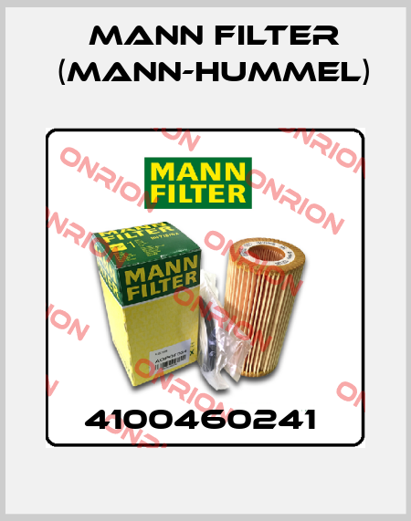 4100460241  Mann Filter (Mann-Hummel)
