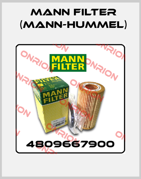 4809667900 Mann Filter (Mann-Hummel)