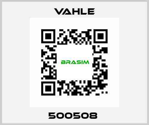 500508  Vahle