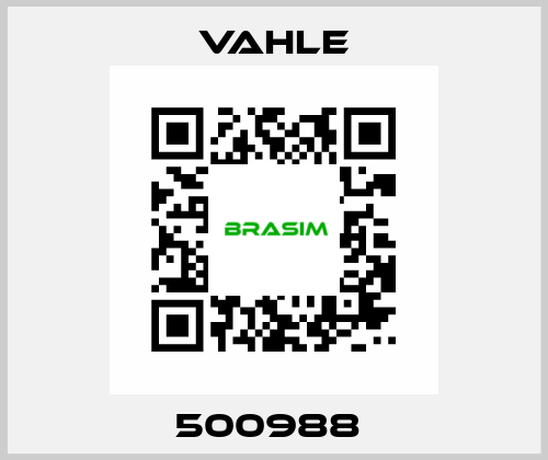 500988  Vahle