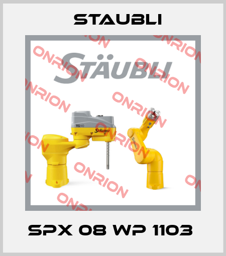 SPX 08 WP 1103  Staubli