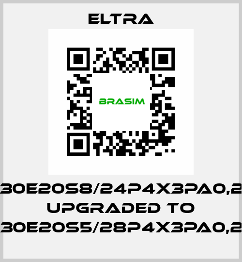 EL30E20S8/24P4X3PA0,2+C upgraded to EL30E20S5/28P4X3PA0,2+C Eltra