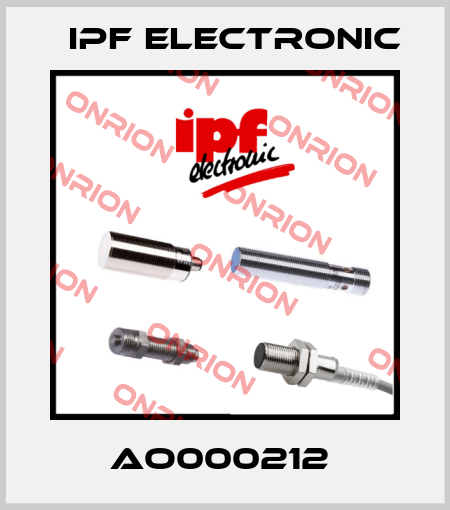 AO000212  IPF Electronic