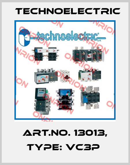 Art.No. 13013, Type: VC3P  Technoelectric