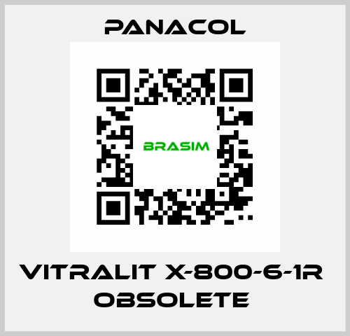 VITRALIT X-800-6-1R  Obsolete  Panacol