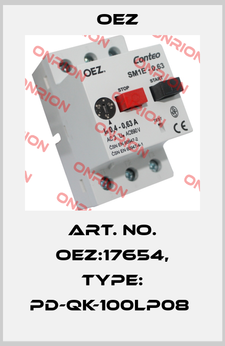 Art. No. OEZ:17654, Type: PD-QK-100LP08  OEZ
