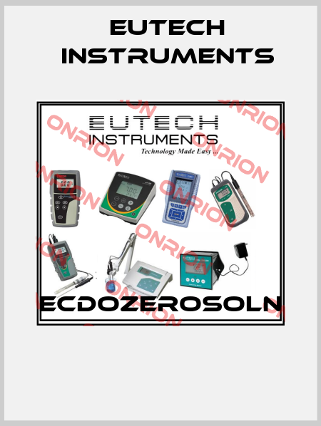 ECDOZEROSOLN  Eutech Instruments