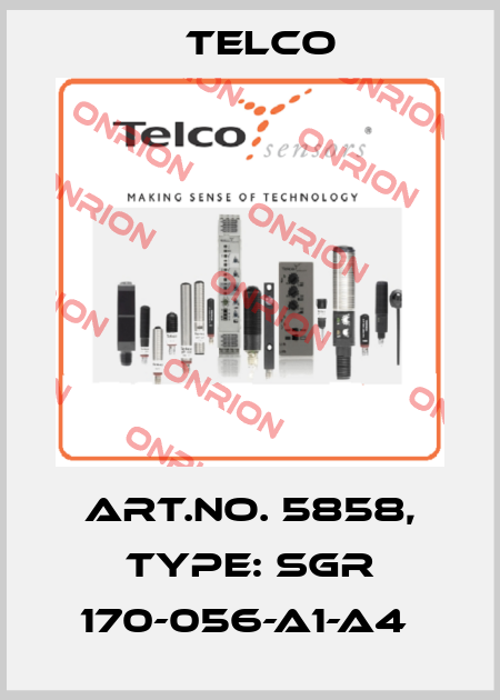 Art.No. 5858, Type: SGR 170-056-A1-A4  Telco