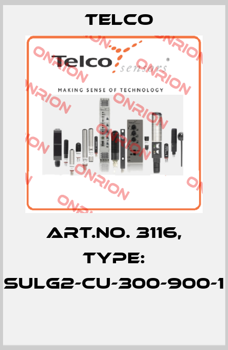 Art.No. 3116, Type: SULG2-CU-300-900-1  Telco