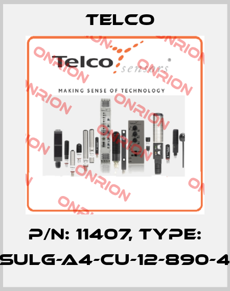 P/N: 11407, Type: SULG-A4-CU-12-890-4 Telco