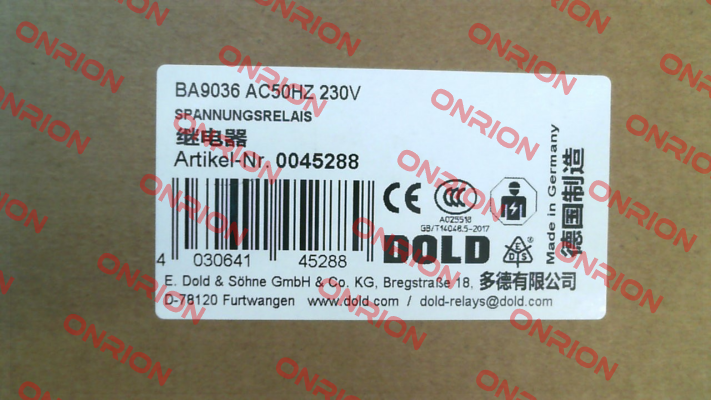 BA9036 AC50HZ 230V-big