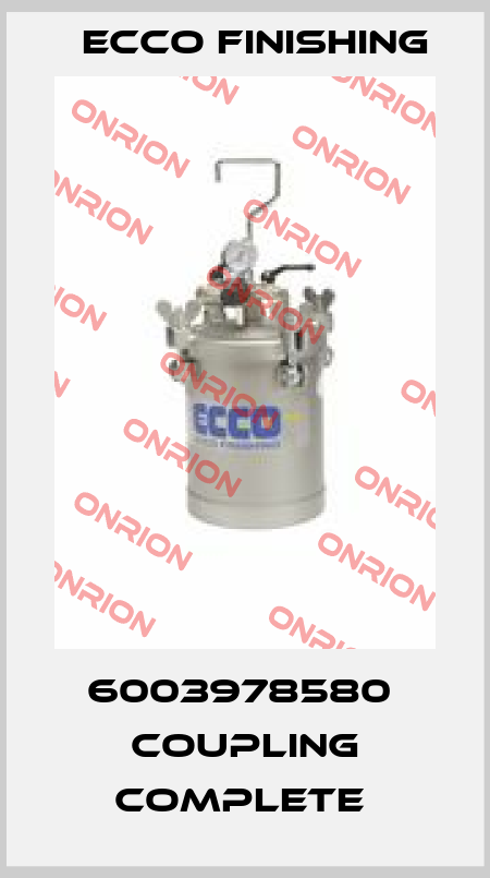 6003978580  COUPLING COMPLETE  Ecco Finishing