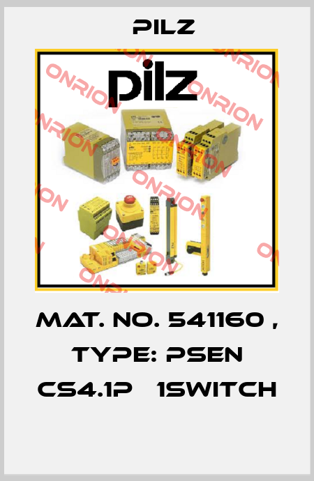 Mat. No. 541160 , Type: PSEN cs4.1p   1switch  Pilz