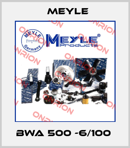 BWA 500 -6/100  Meyle