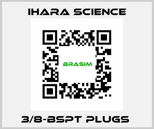 3/8-BSPT PLUGS  Ihara Science