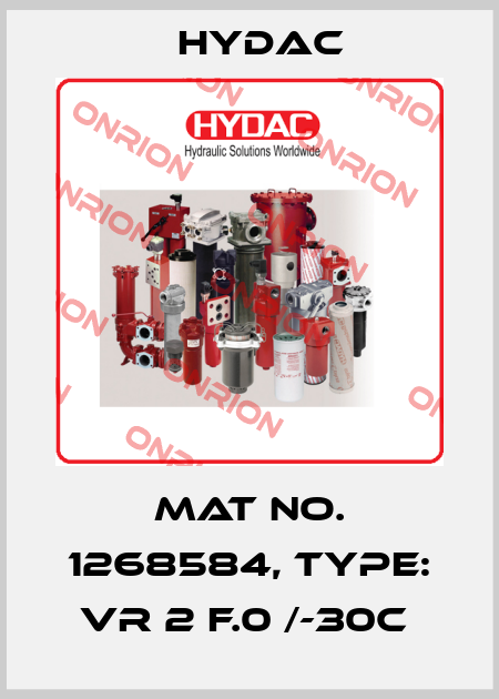 Mat No. 1268584, Type: VR 2 F.0 /-30C  Hydac