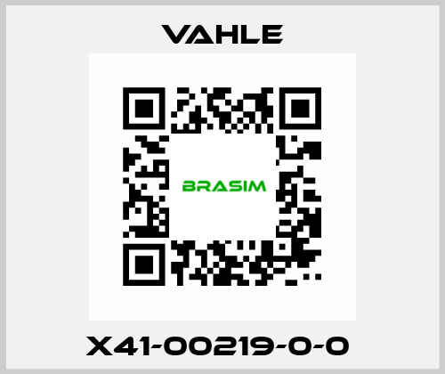 X41-00219-0-0  Vahle