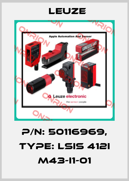 p/n: 50116969, Type: LSIS 412i M43-I1-01 Leuze