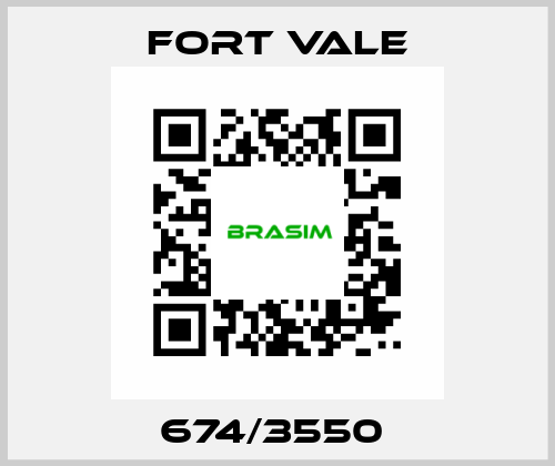 674/3550  Fort Vale