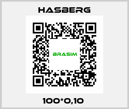 100*0,10  Hasberg