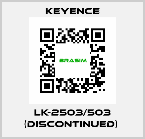 LK-2503/503 (Discontinued)  Keyence