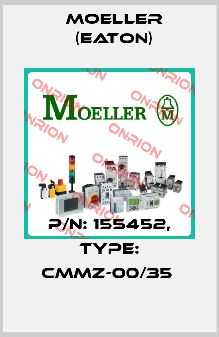 P/N: 155452, Type: CMMZ-00/35  Moeller (Eaton)
