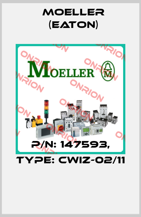 P/N: 147593, Type: CWIZ-02/11  Moeller (Eaton)