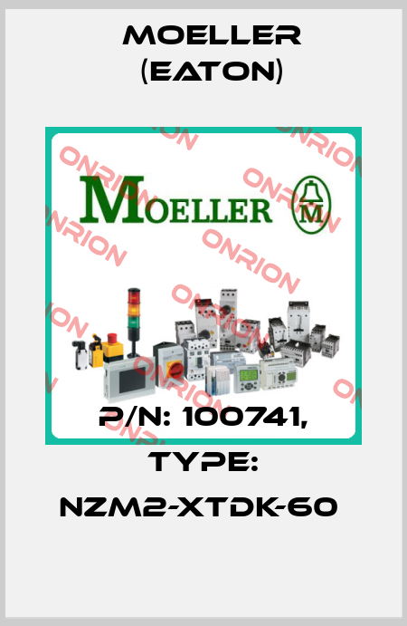 P/N: 100741, Type: NZM2-XTDK-60  Moeller (Eaton)