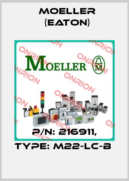 P/N: 216911, Type: M22-LC-B  Moeller (Eaton)