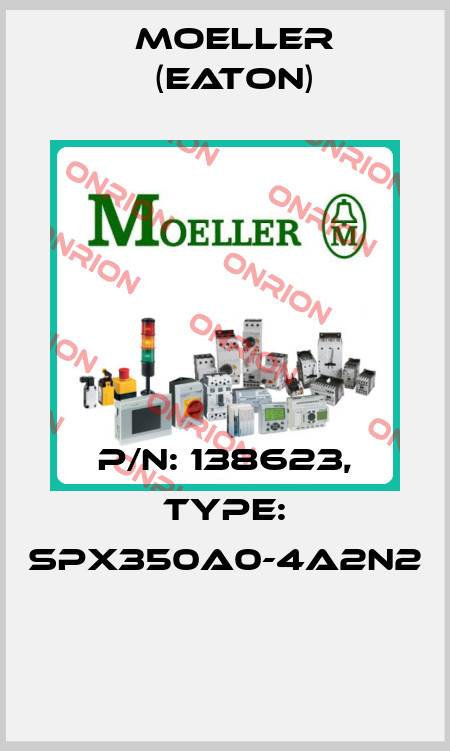 P/N: 138623, Type: SPX350A0-4A2N2  Moeller (Eaton)