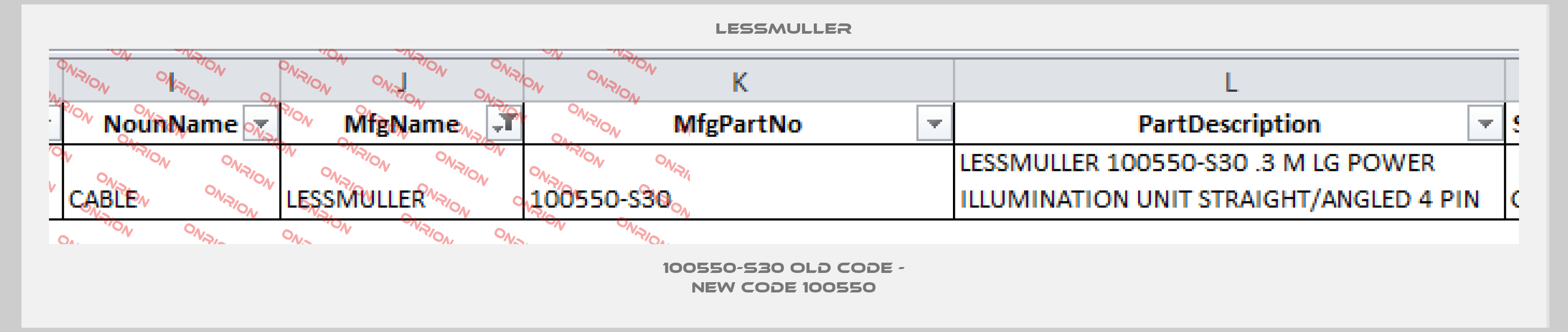 100550-S30 old code - new code 100550-big