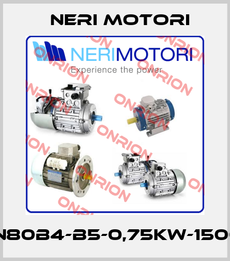 IN80B4-B5-0,75kW-1500 Neri Motori