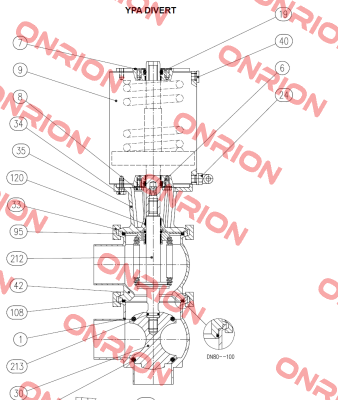 Pos. No. 14 For YPA 50 Divert -big