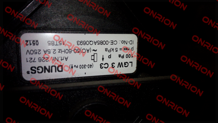 LGW 3 C3, Art.N 226721 -  not available possible replacement(LGW 3 A2-7 / 257435;LGW 3 A2-7 / 257435;LGW 3 A4, 0.4 / 221590;DMV-D 503/11 / 222 326) -big