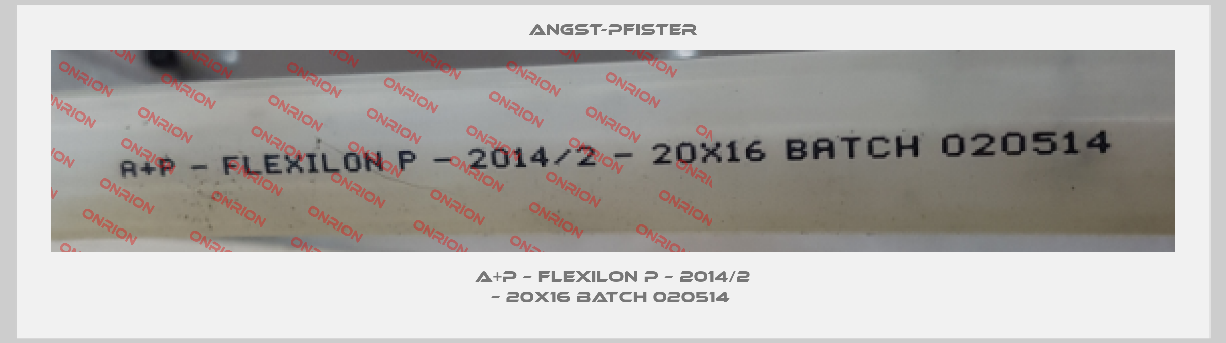A+P – FLEXILON P – 2014/2 – 20X16 BATCH 020514 -big