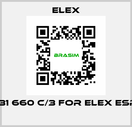 131 660 C/3 FOR ELEX ESP  Elex