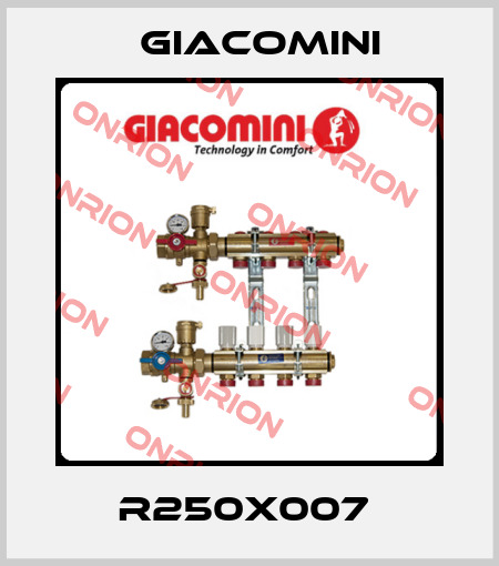 R250X007  Giacomini